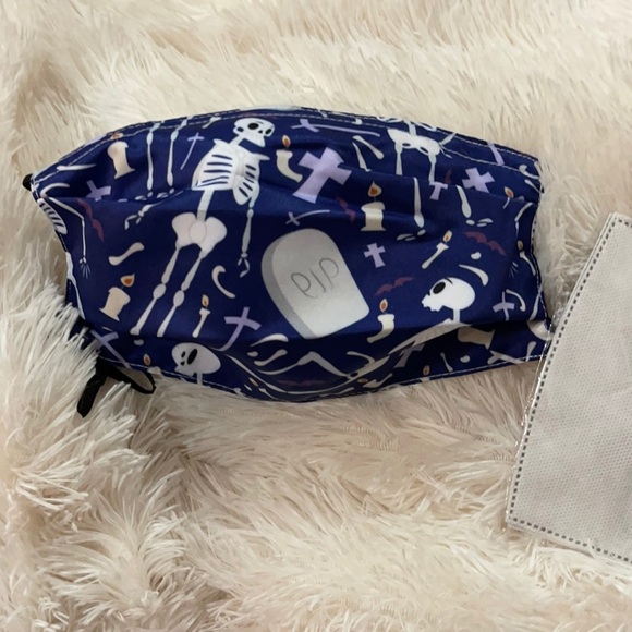 New skeleton Halloween face mask - Picture 1 of 4